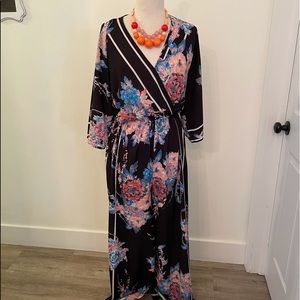 Flying tomato floral jumpsuit